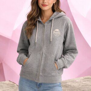 Ladies Roots Organic Original Full Zip Hoodie Medium